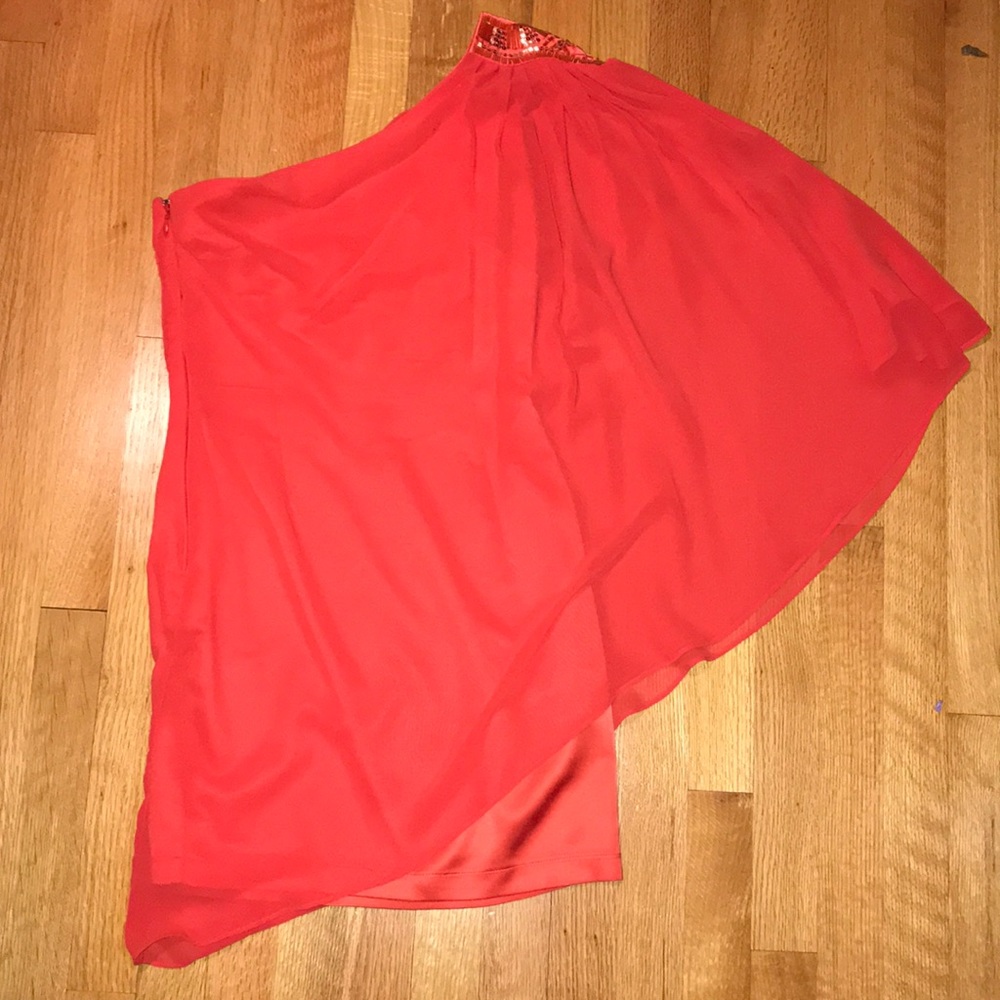 Elegant One-Shoulder Dress